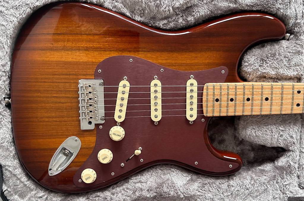 Fender Exotic Stratocaster Shedua 2017